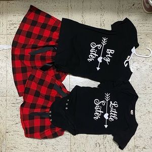 Big sister little sister matching outfits